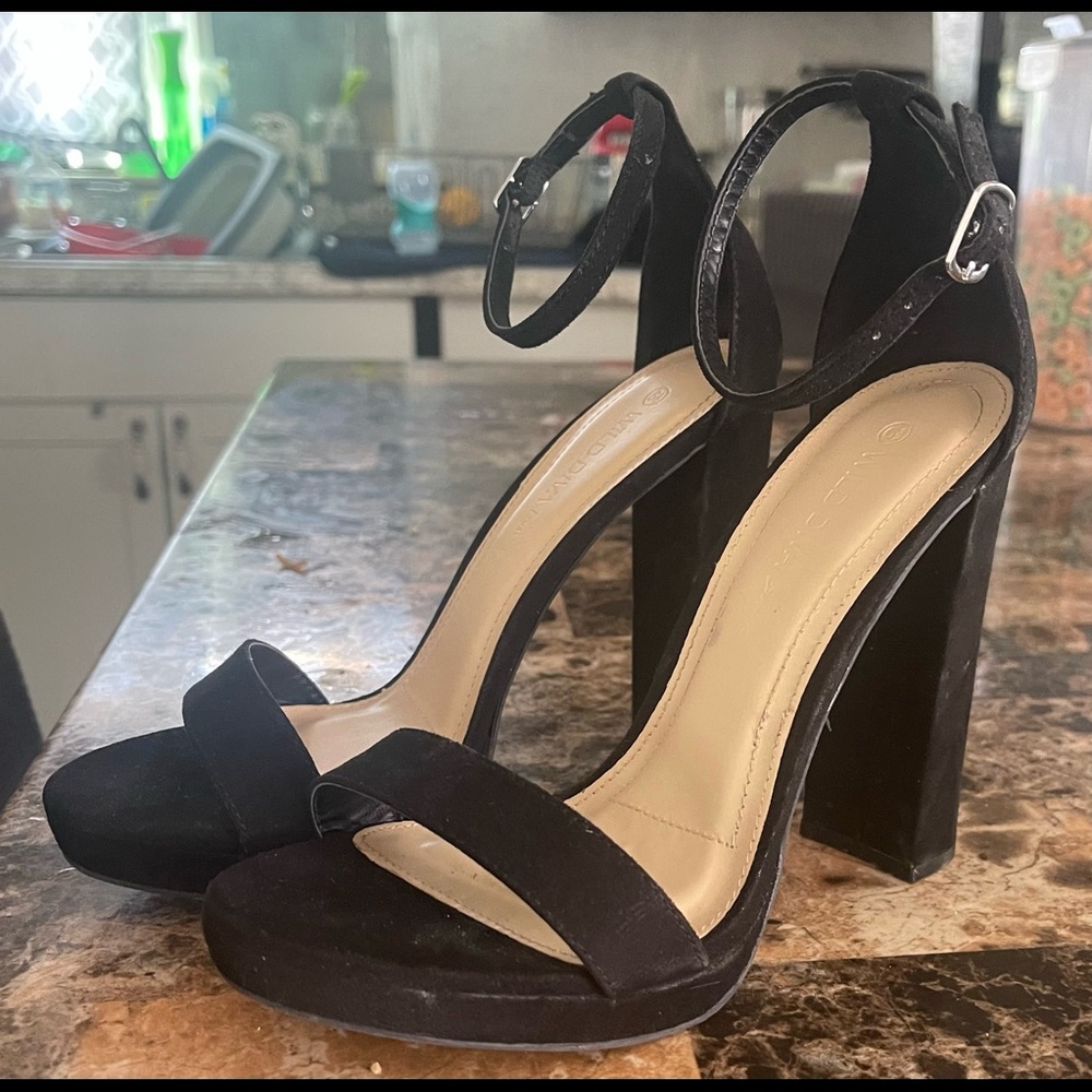 Black heels